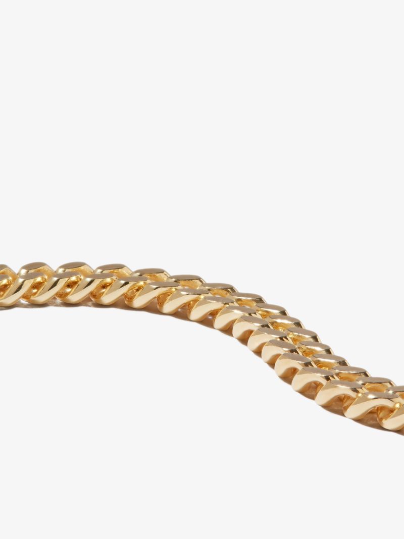 Gold-plated Cuban Chain Bracelet
