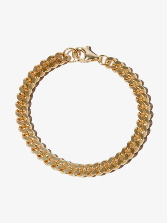 Gold-plated Cuban Chain Bracelet