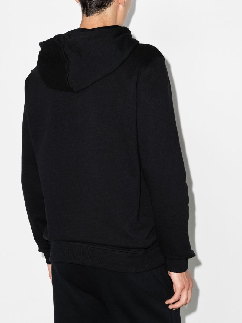 Arch Logo Print Hoodie