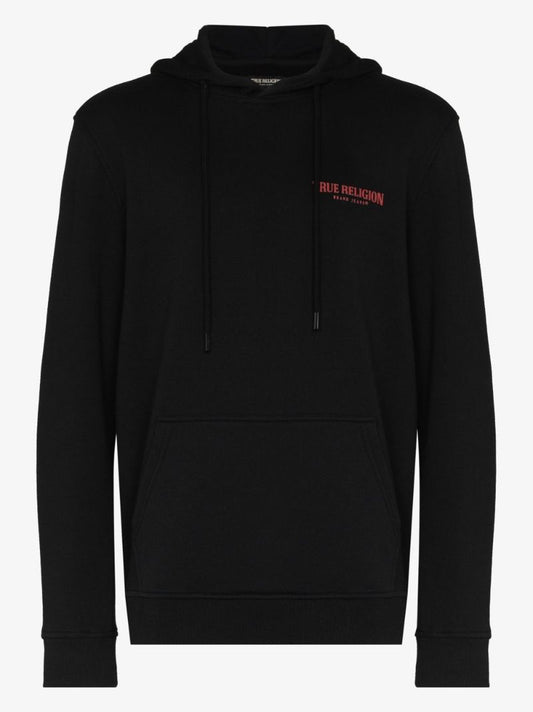 Arch Logo Print Hoodie