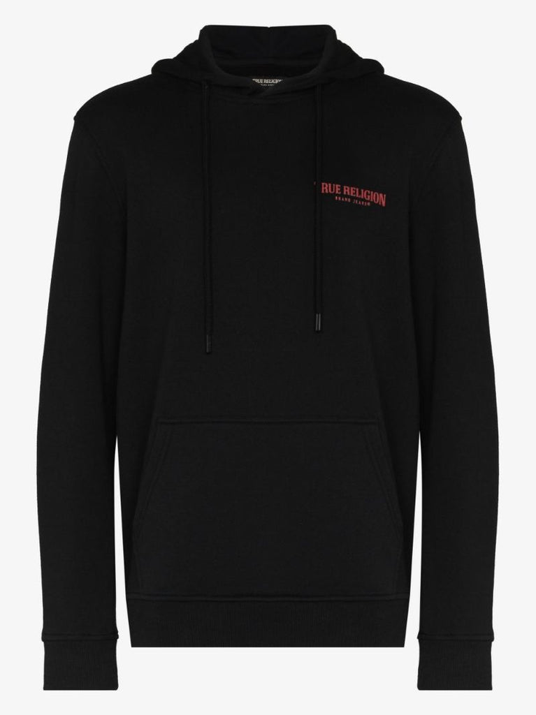 Arch Logo Print Hoodie