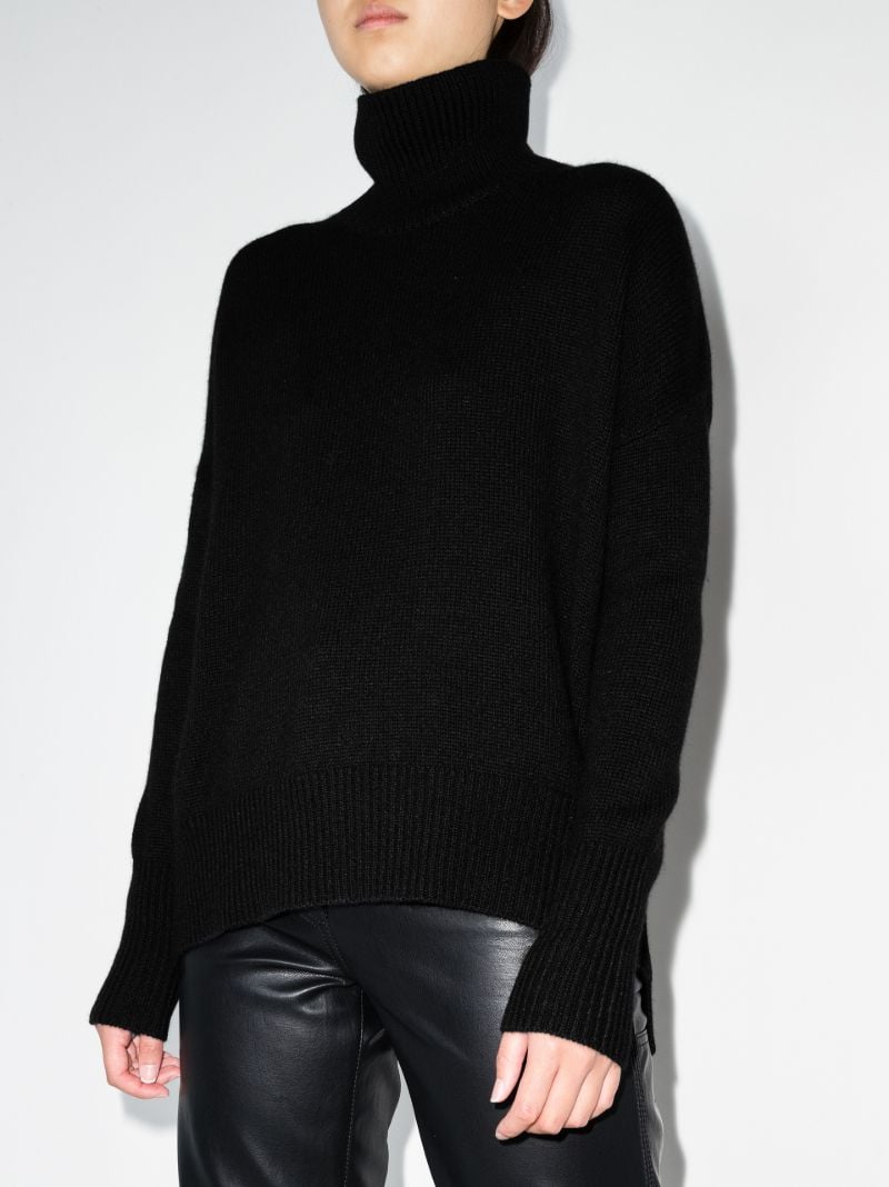 Heidi High Neck Cashmere Sweater