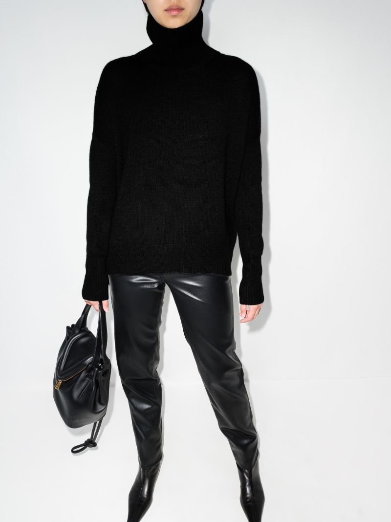 Heidi High Neck Cashmere Sweater
