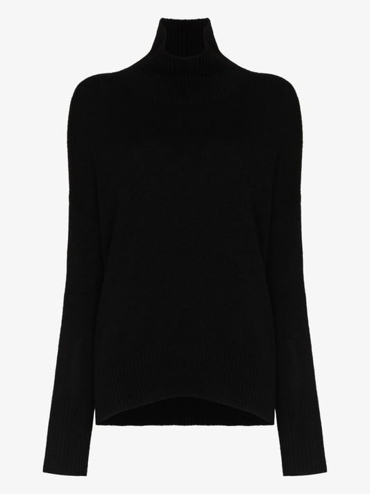 Heidi High Neck Cashmere Sweater