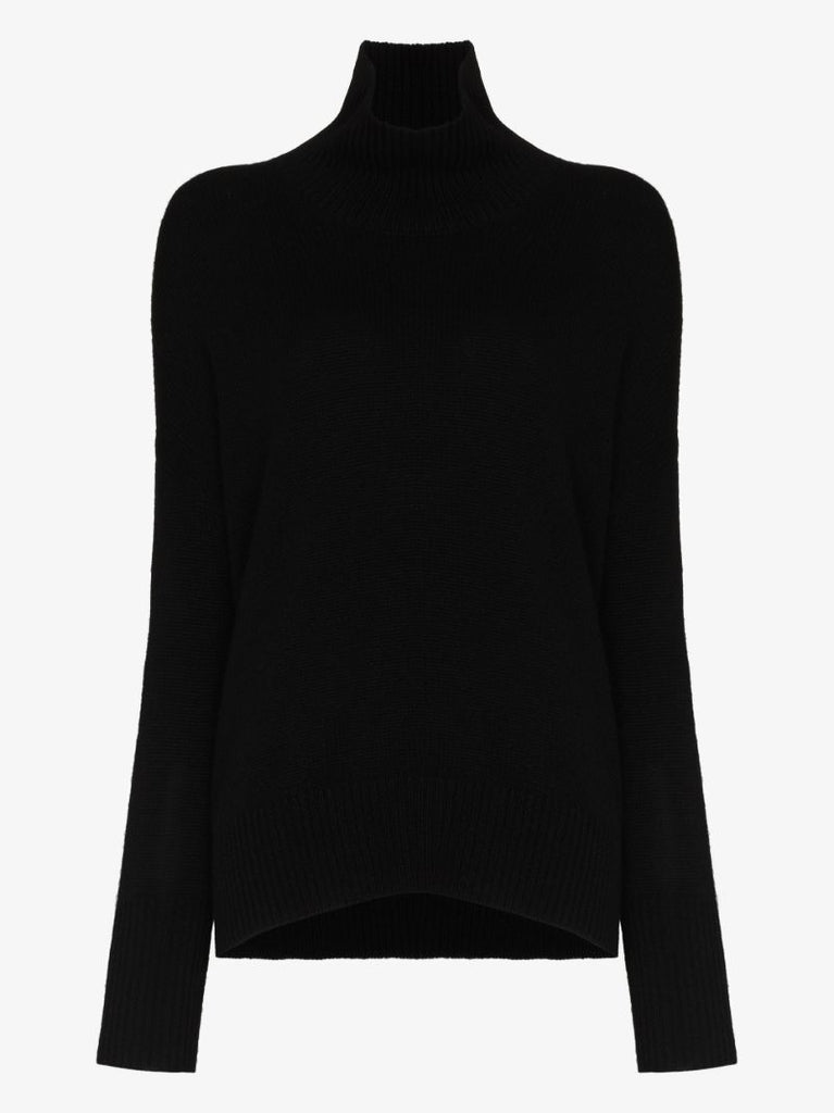 Heidi High Neck Cashmere Sweater