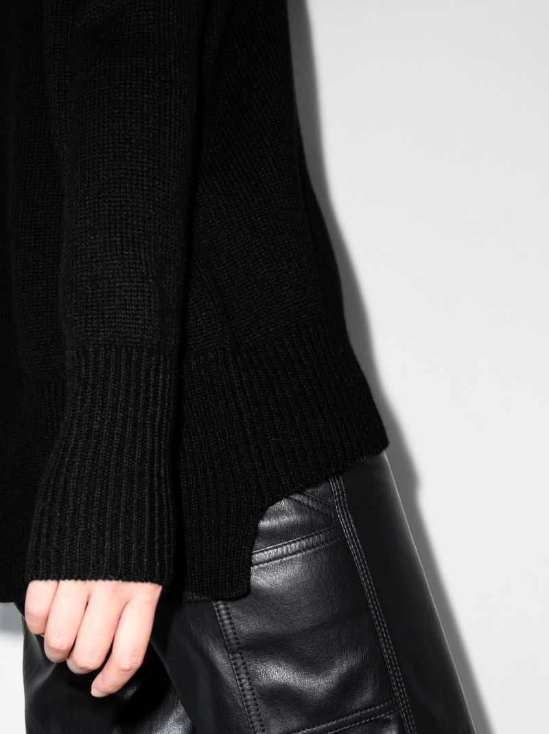 Heidi High Neck Cashmere Sweater