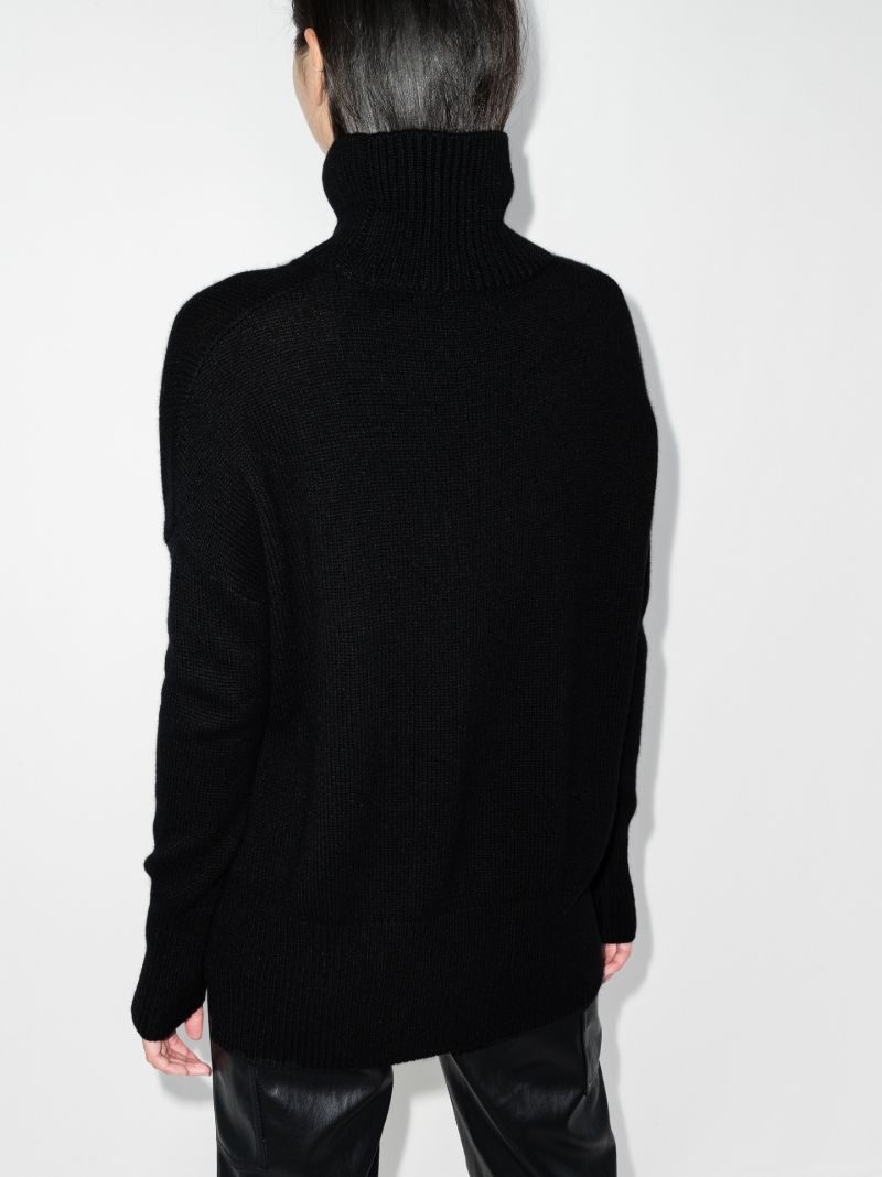 Heidi High Neck Cashmere Sweater