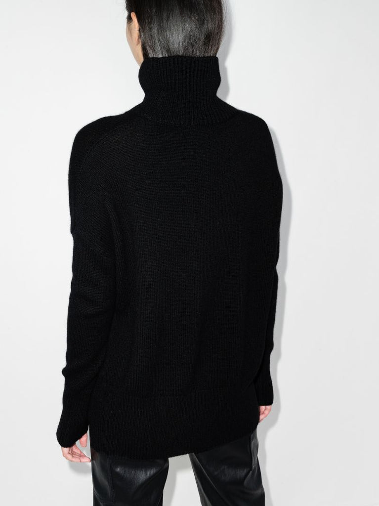 Heidi High Neck Cashmere Sweater