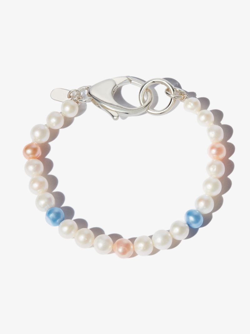 Sterling Silver Pearl Bracelet
