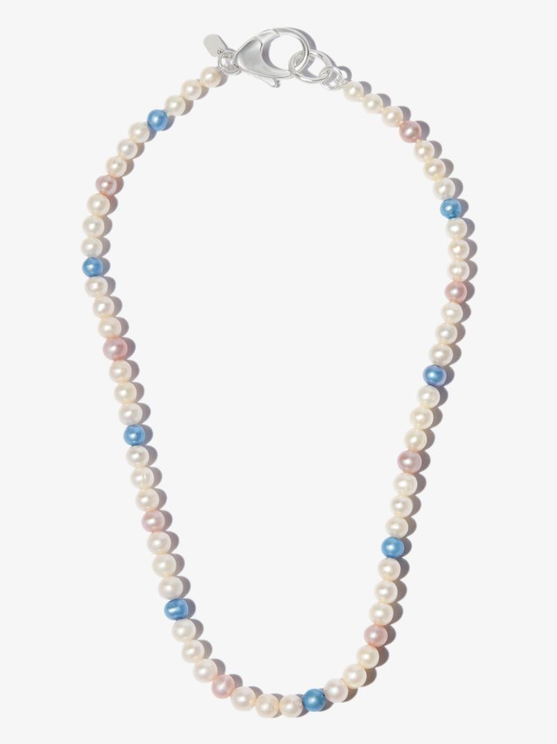Sterling Silver Pearl Necklace