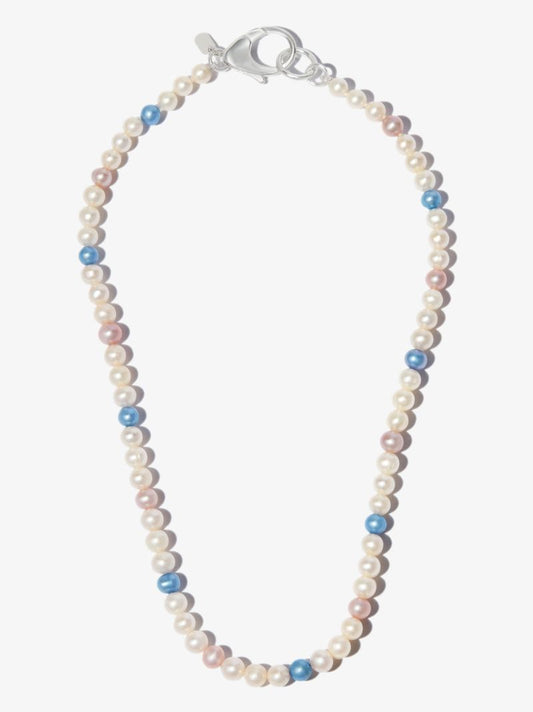 Sterling Silver Pearl Necklace