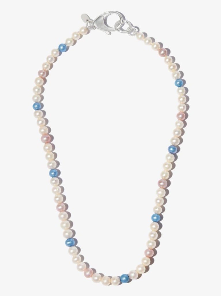 Sterling Silver Pearl Necklace