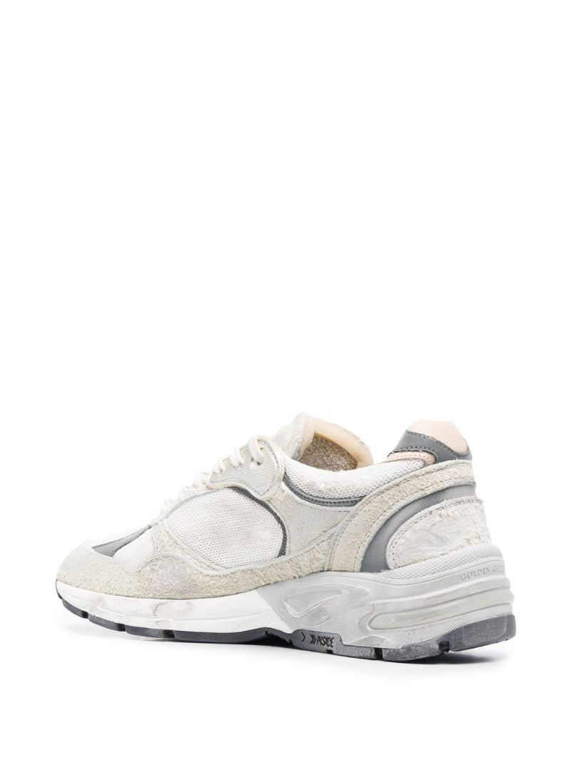 White Dad-star Suede Sneakers