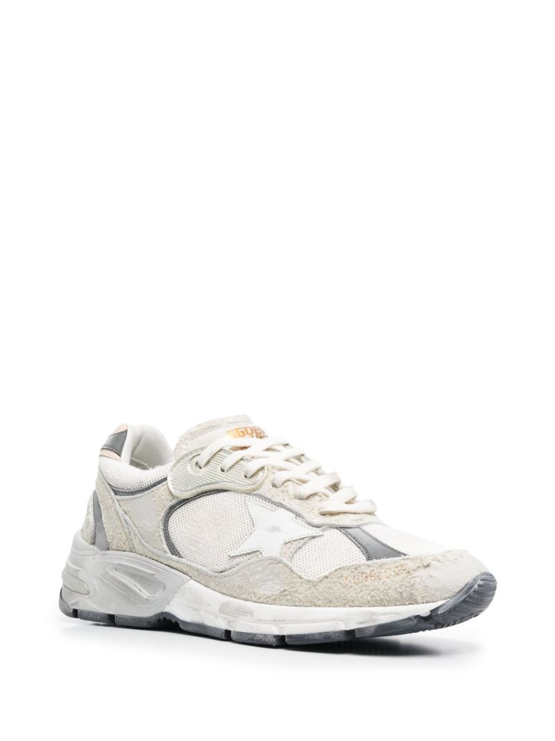 White Dad-star Suede Sneakers