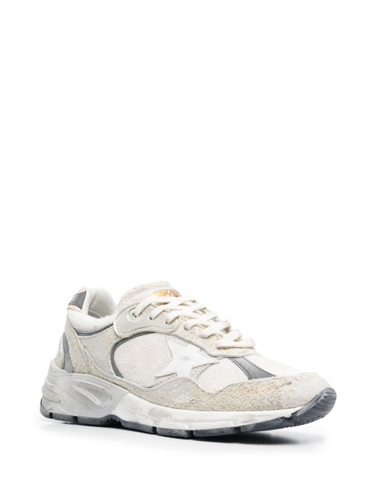 White Dad-star Suede Sneakers