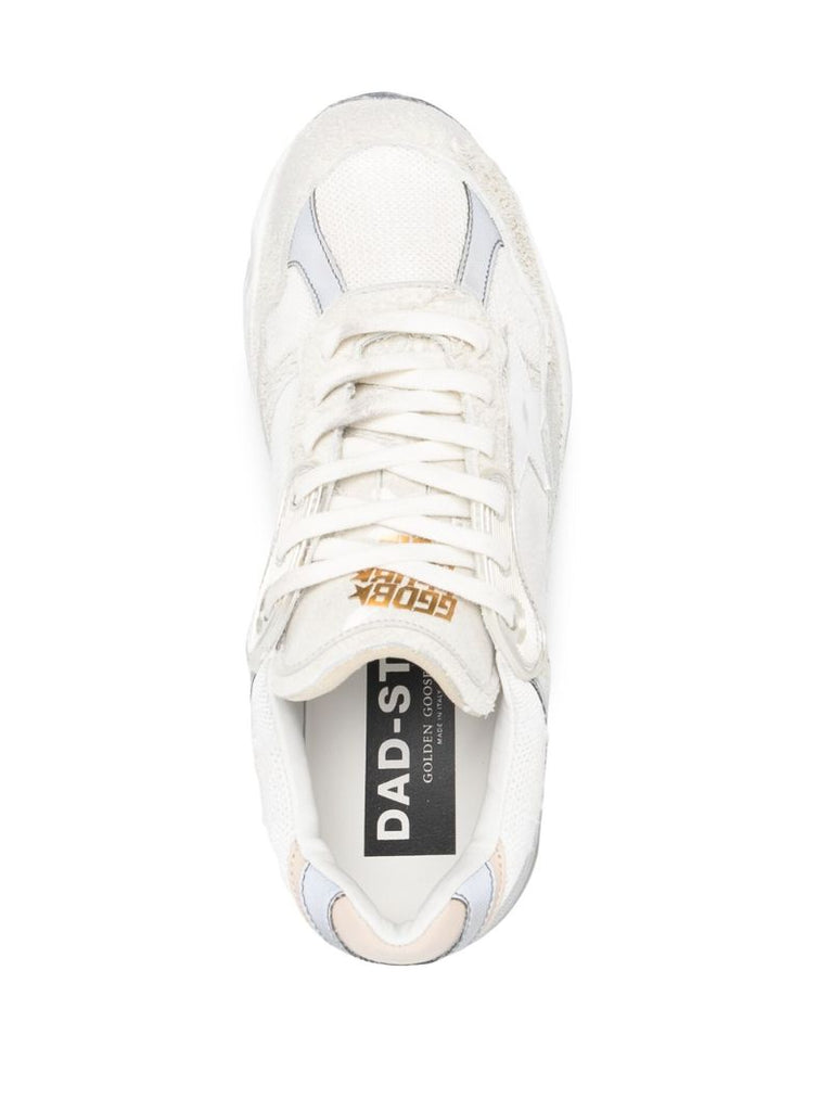 White Dad-star Suede Sneakers