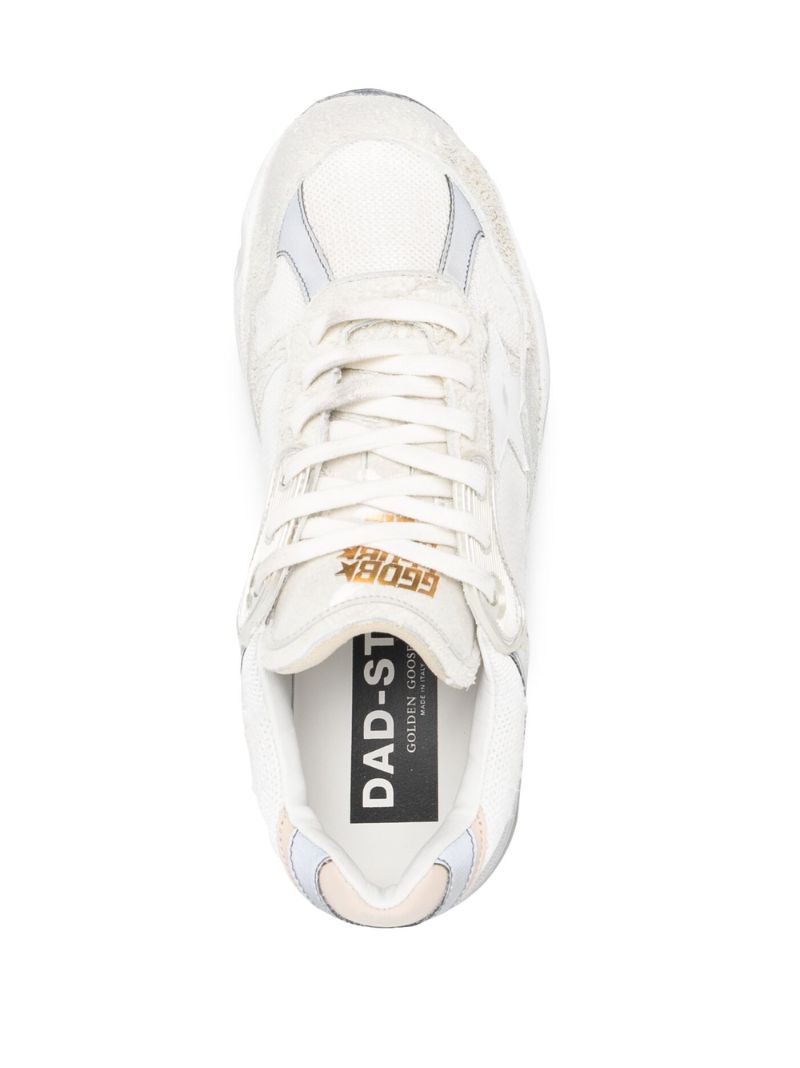 White Dad-star Suede Sneakers