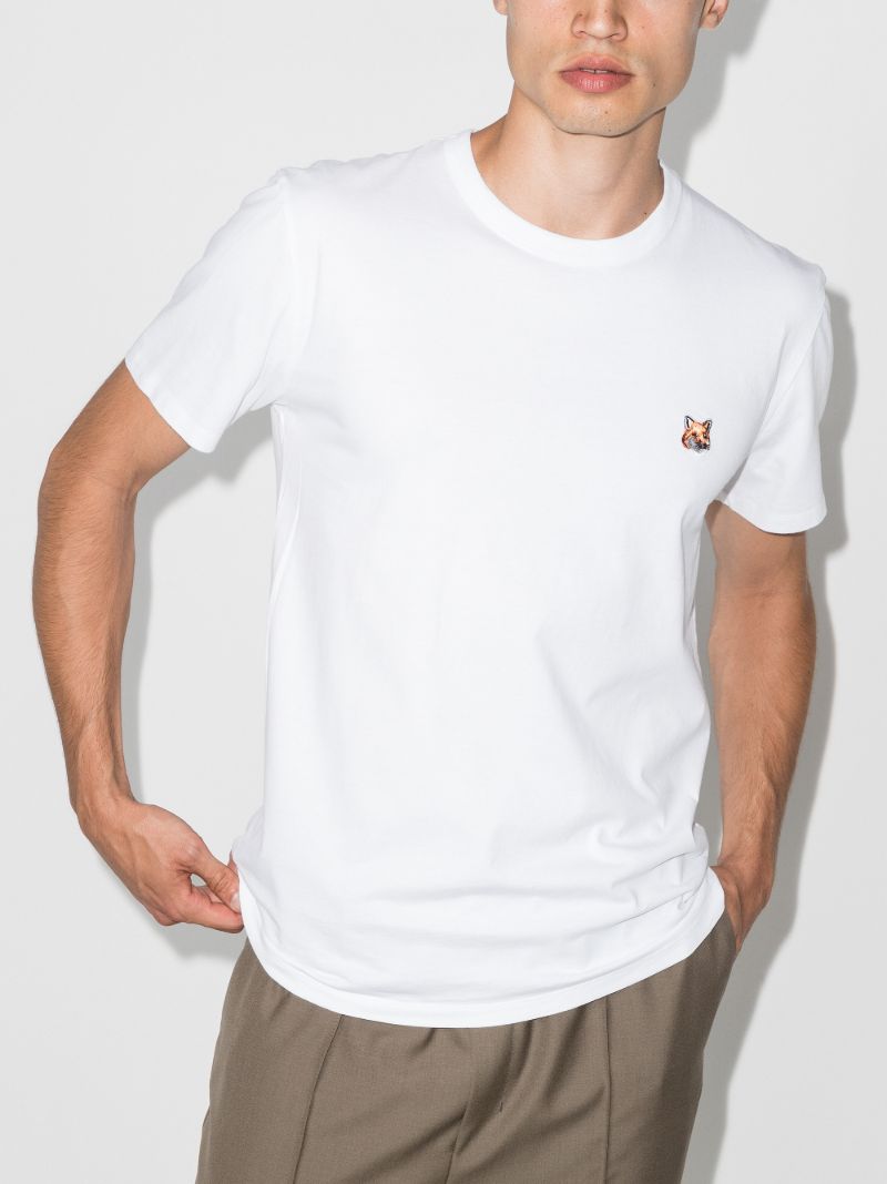 Logo Embroidered Cotton T-shirt