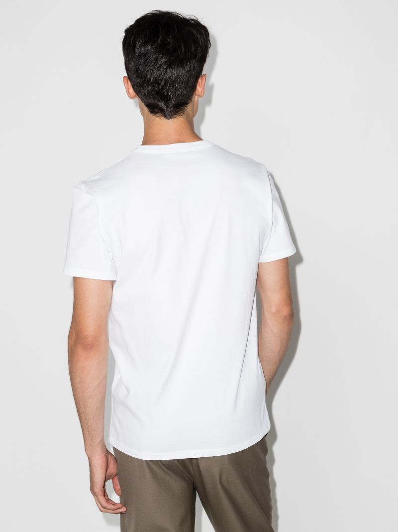 Logo Embroidered Cotton T-shirt