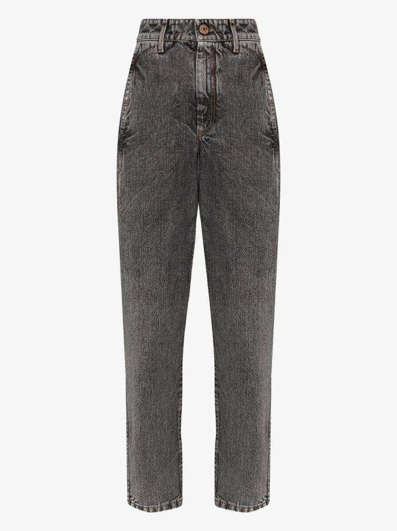 Boyfriend Slouchy Cropped Jeans