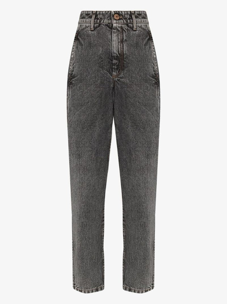 Boyfriend Slouchy Cropped Jeans