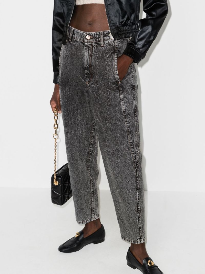 Boyfriend Slouchy Cropped Jeans