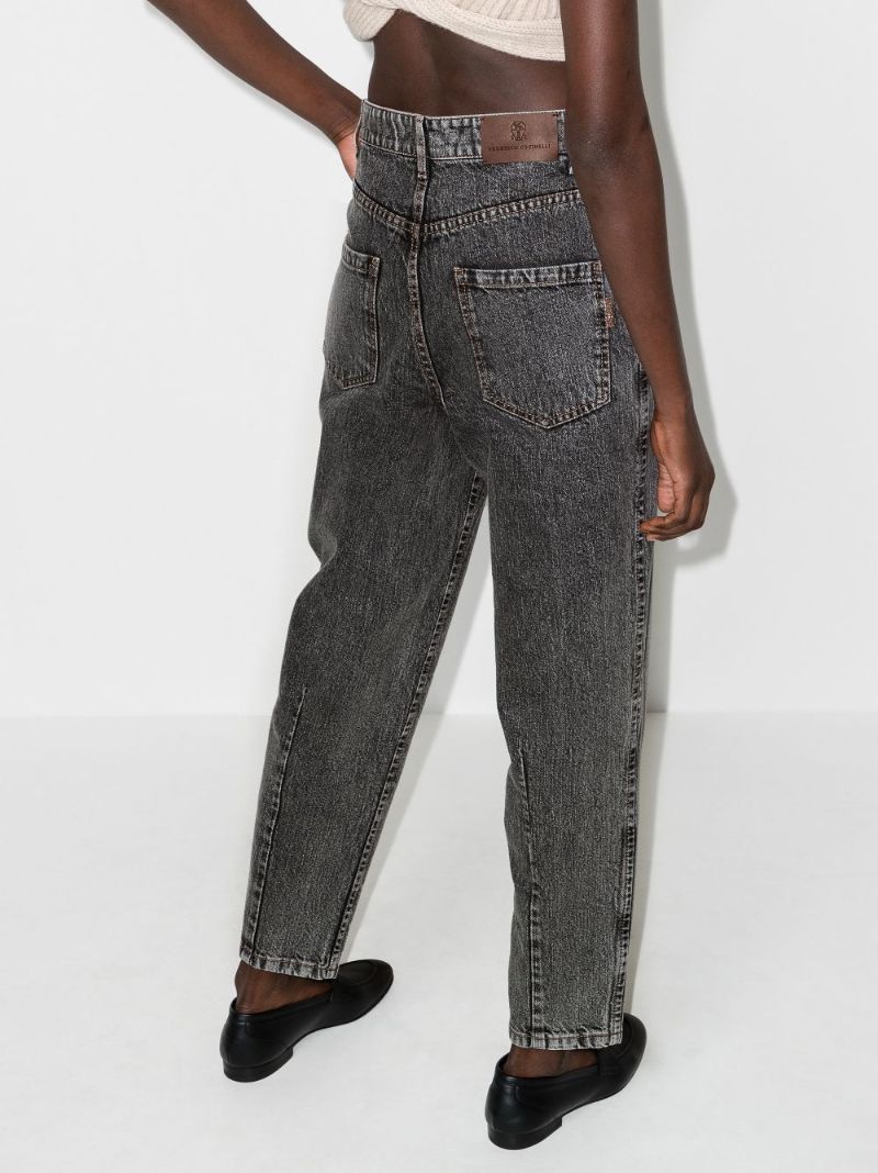 Boyfriend Slouchy Cropped Jeans