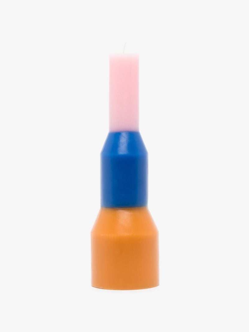 Yellow Pillar Candle