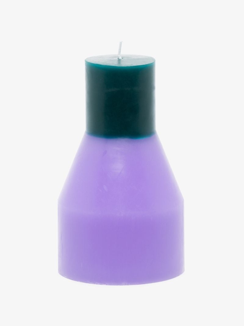 Purple Pillar Candle