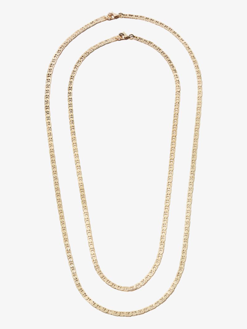 Gold-plated Stylelove Chain Necklace Set