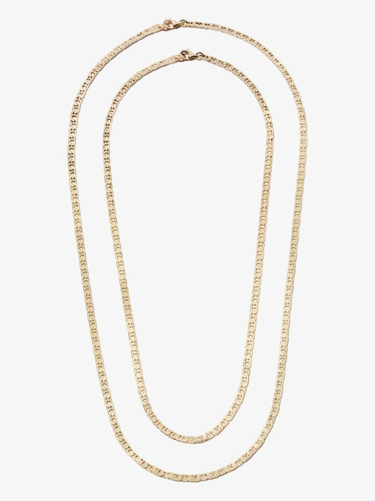 Gold-plated Stylelove Chain Necklace Set