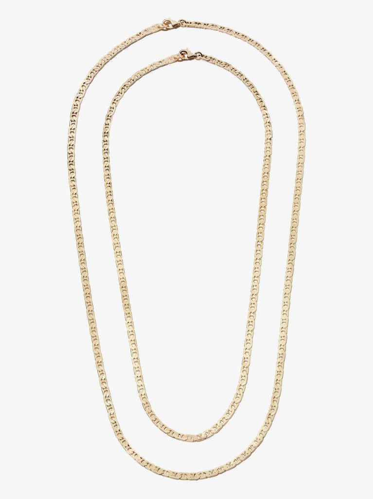 Gold-plated Stylelove Chain Necklace Set