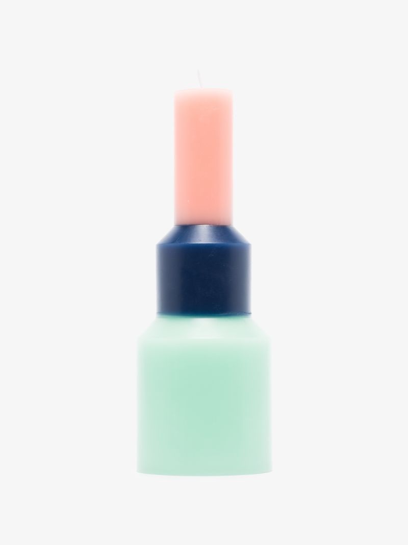 Multicolour Pillar S Candle