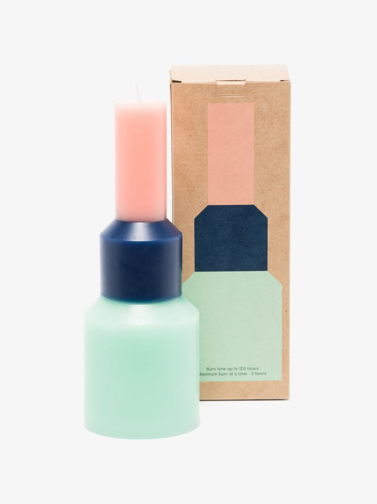Multicolour Pillar S Candle