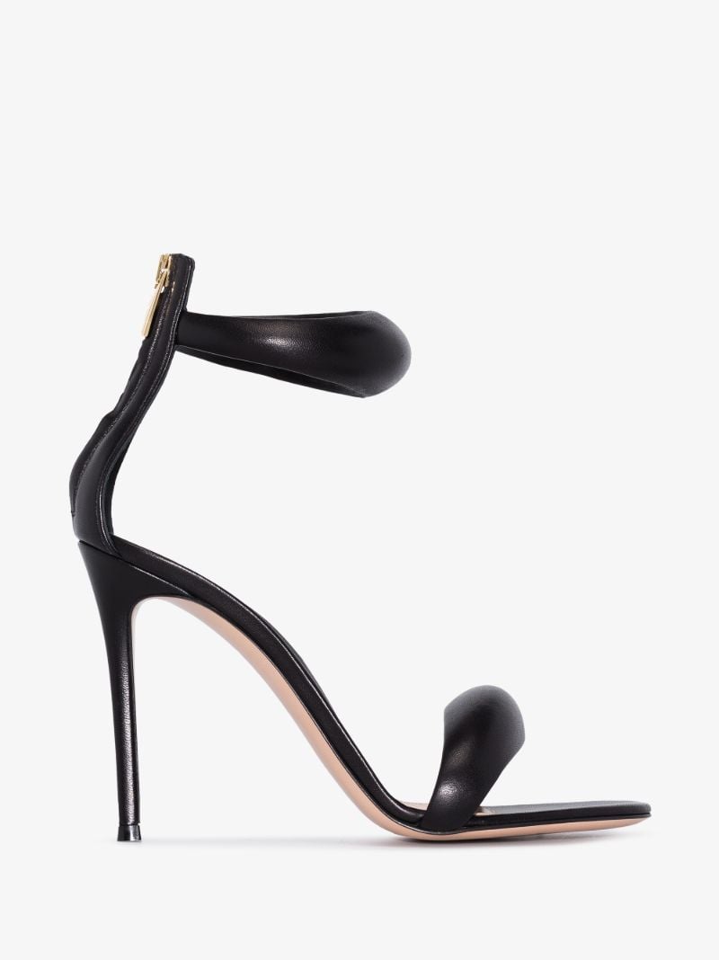 Black Bijoux 105 Leather Sandals