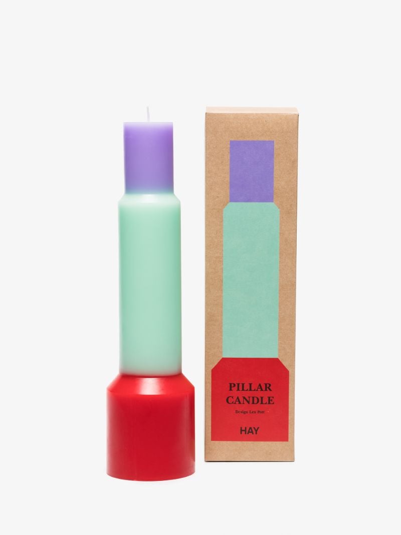 Multicoloured Pillar Xl Candle