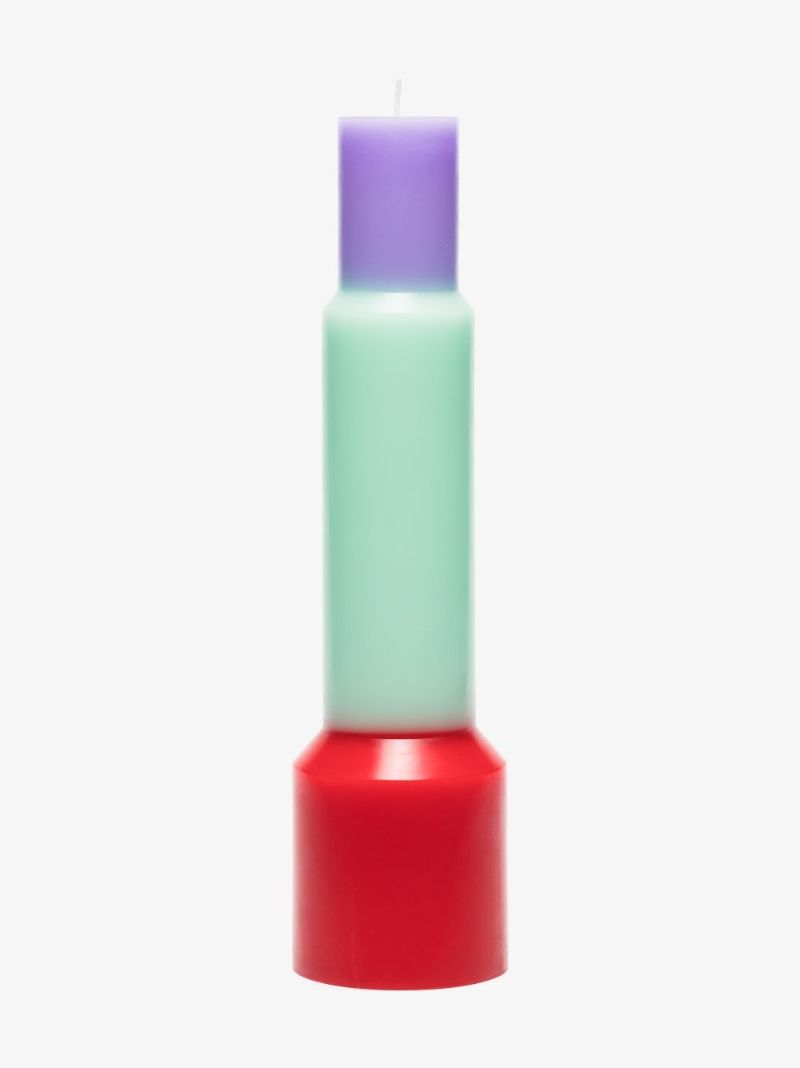 Multicoloured Pillar Xl Candle