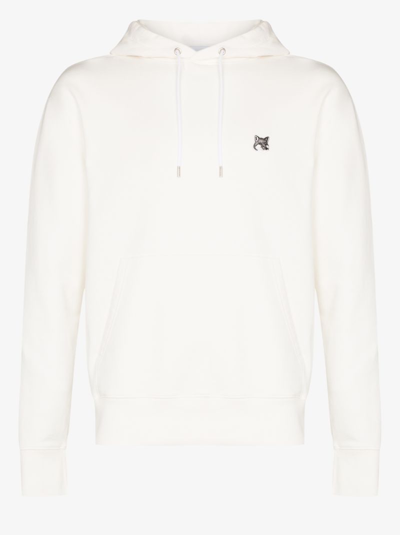 Fox Head Patch Cotton Hoodie