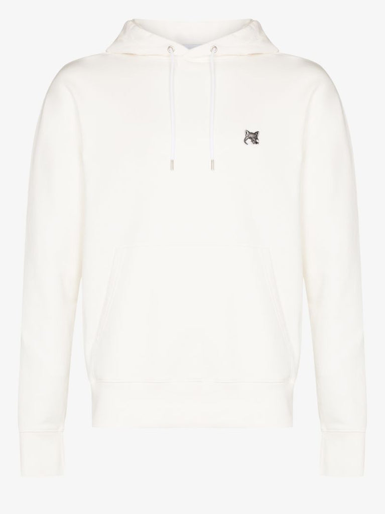 Fox Head Patch Cotton Hoodie