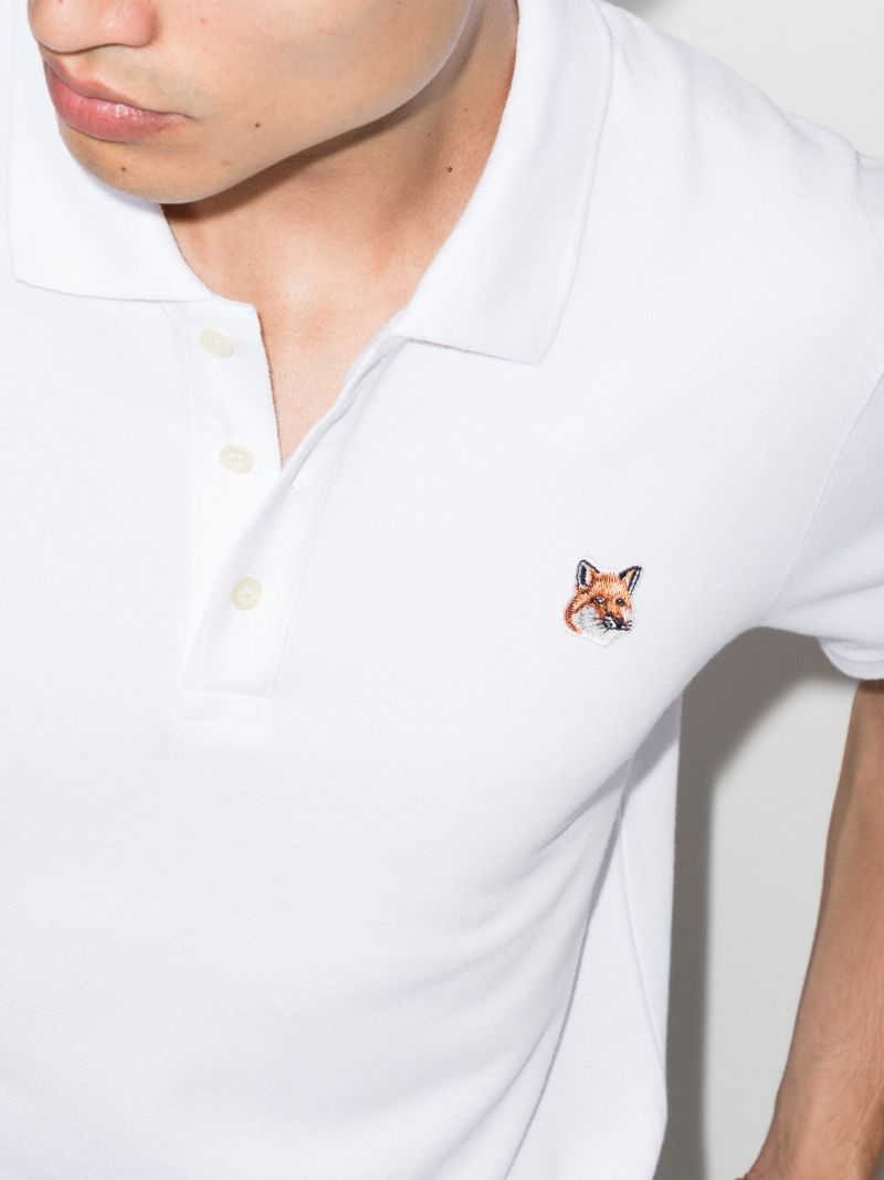 Fox Head Patch Polo Shirt