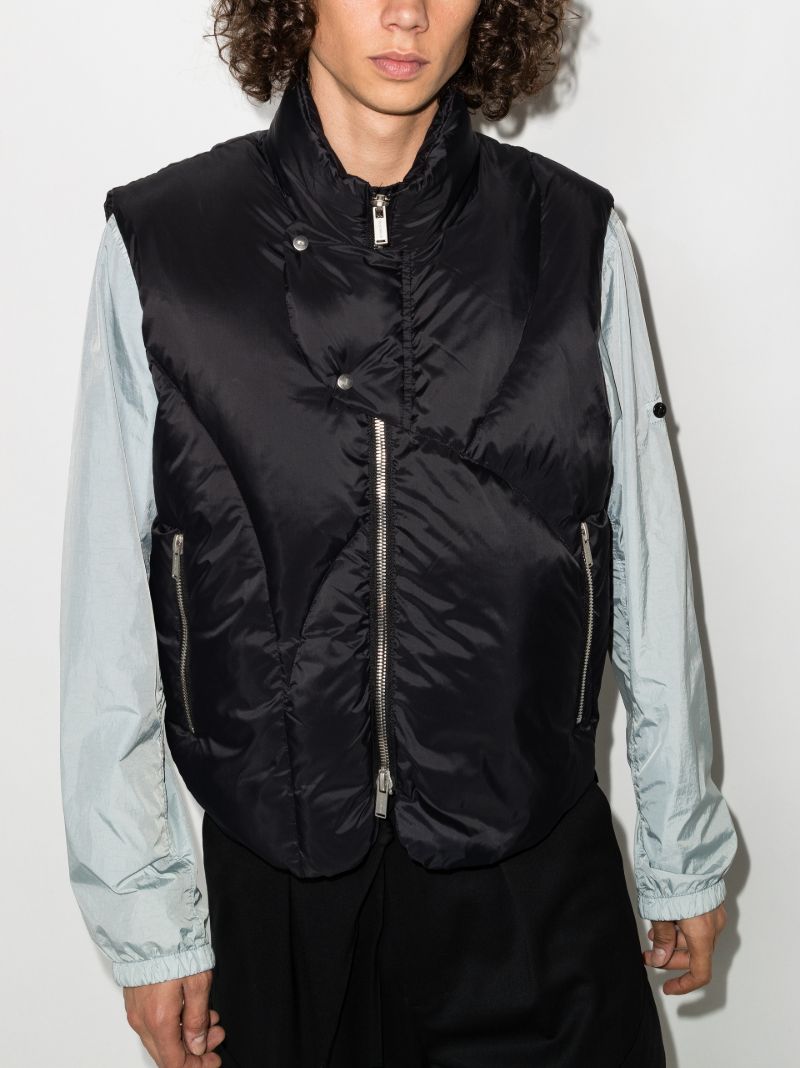 Zip-up Quilted Gilet
