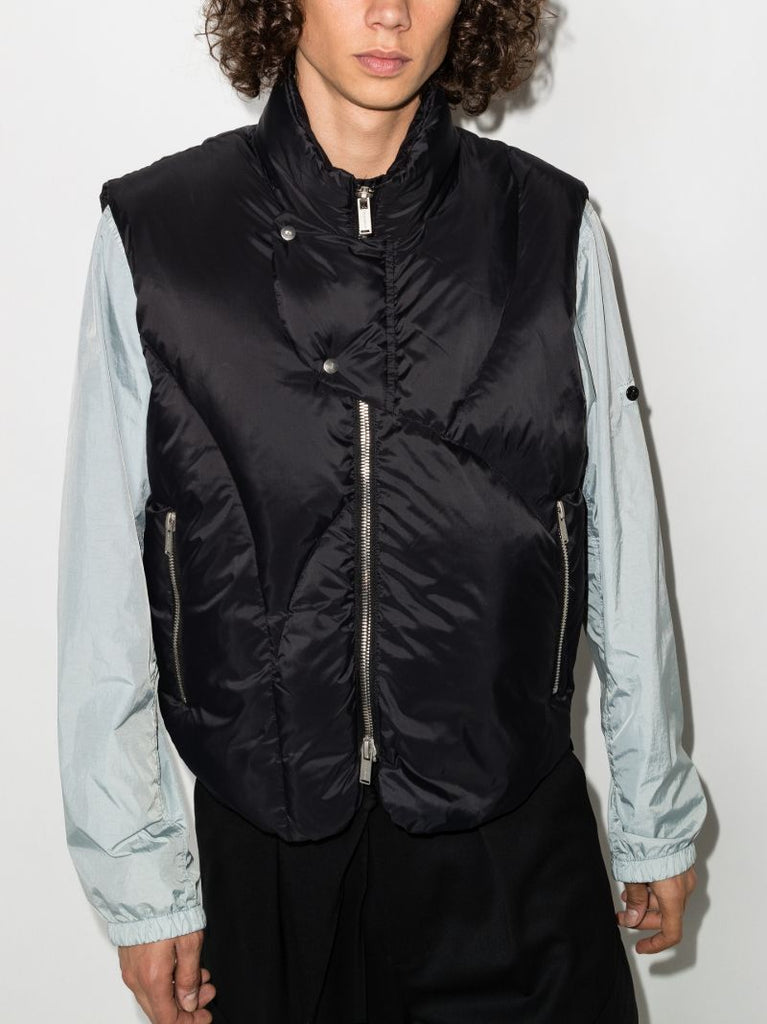 Zip-up Quilted Gilet