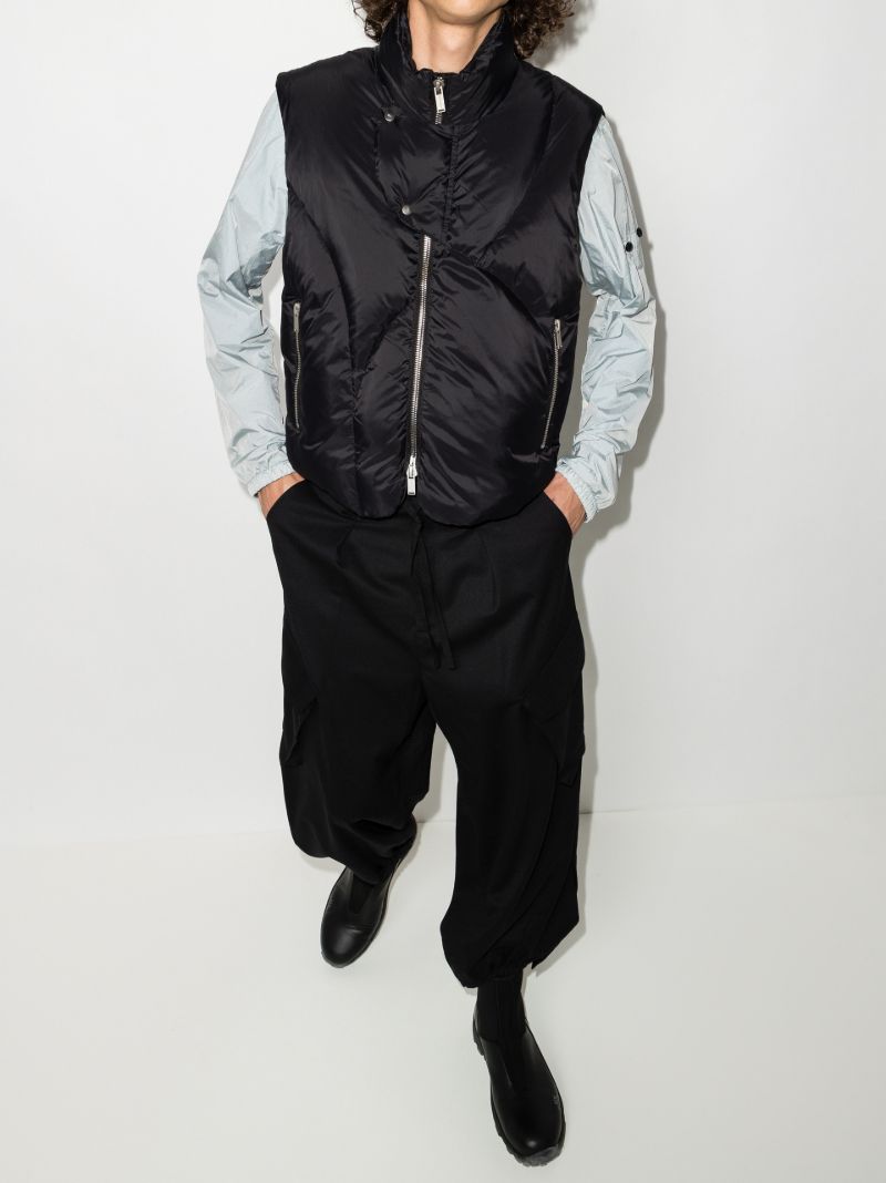 Zip-up Quilted Gilet