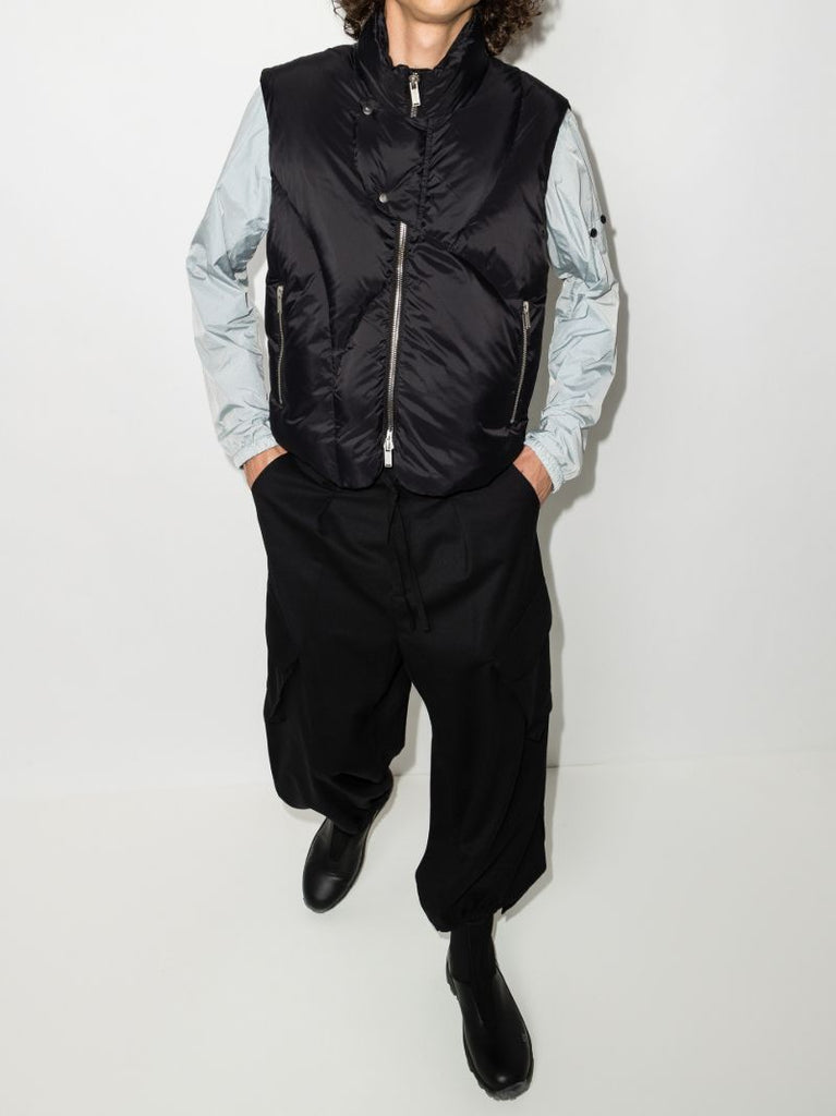 Zip-up Quilted Gilet