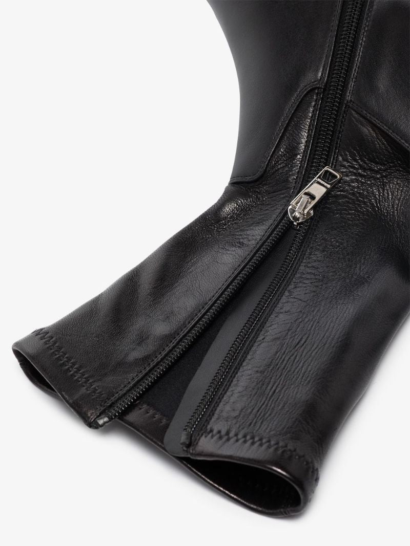 Black Leather Boots
