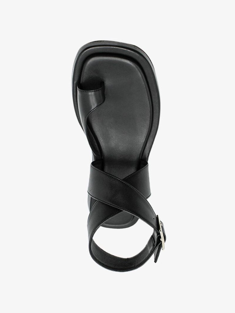 X Rosie Huntington-whiteley Black Rosie 4 Sandals