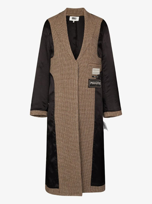 Inside Out Checked Coat