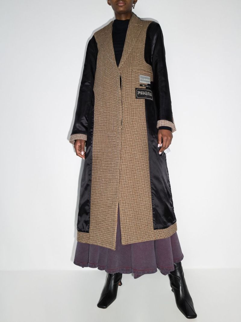 Inside Out Checked Coat