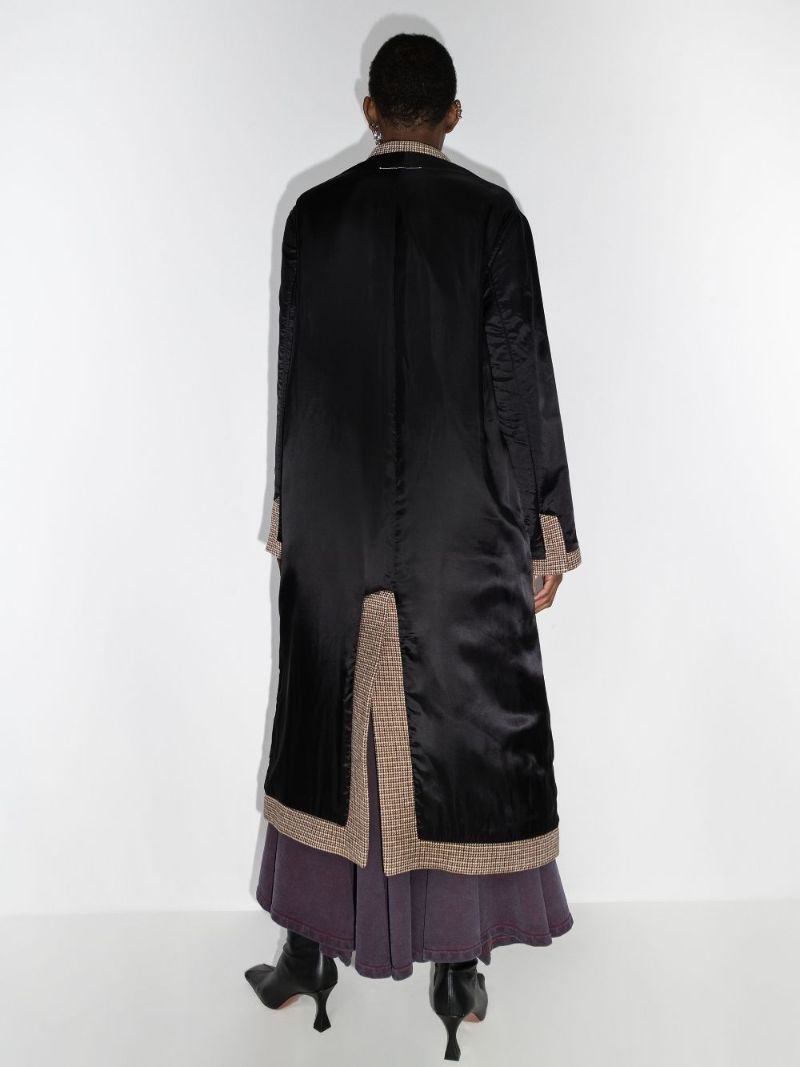 Inside Out Checked Coat