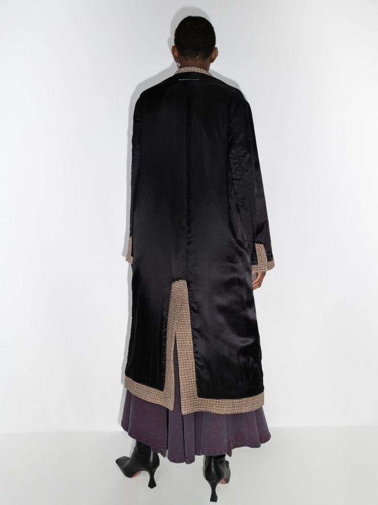 Inside Out Checked Coat